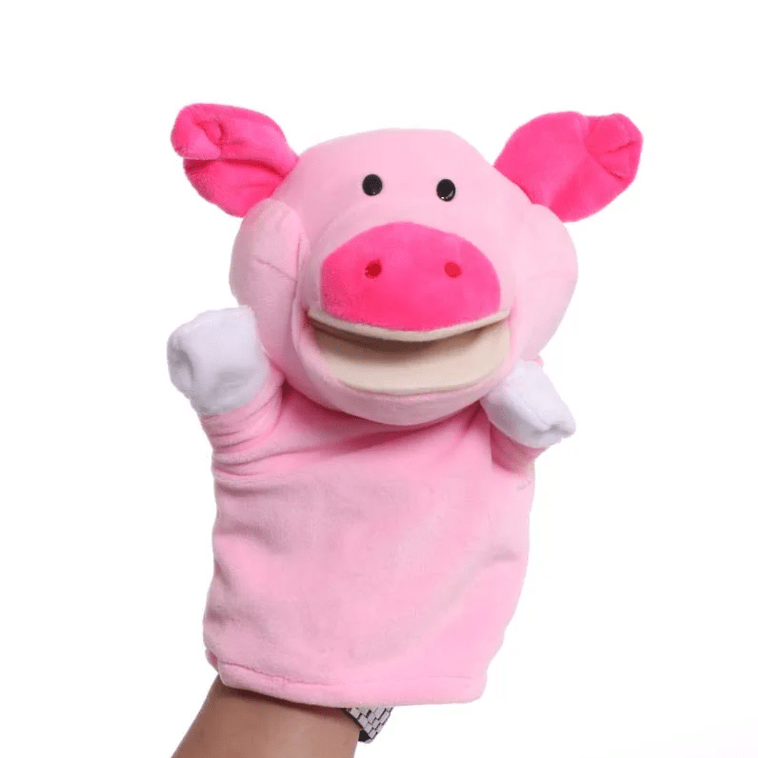 Squoodles Pig Hand Puppets | Large