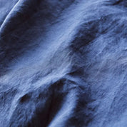 George Street Linen Pure Linen Flat Sheet | Cadet