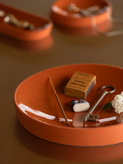 Citta Oblique Tray Brick | Large