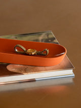 Citta Oblique Tray Brick | Rectangle Medium