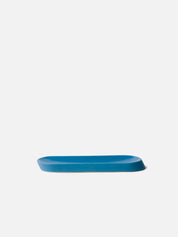 Citta Oblique Tray Azure Blue | Rectangle Medium