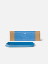Citta Oblique Tray Azure Blue | Rectangle Medium