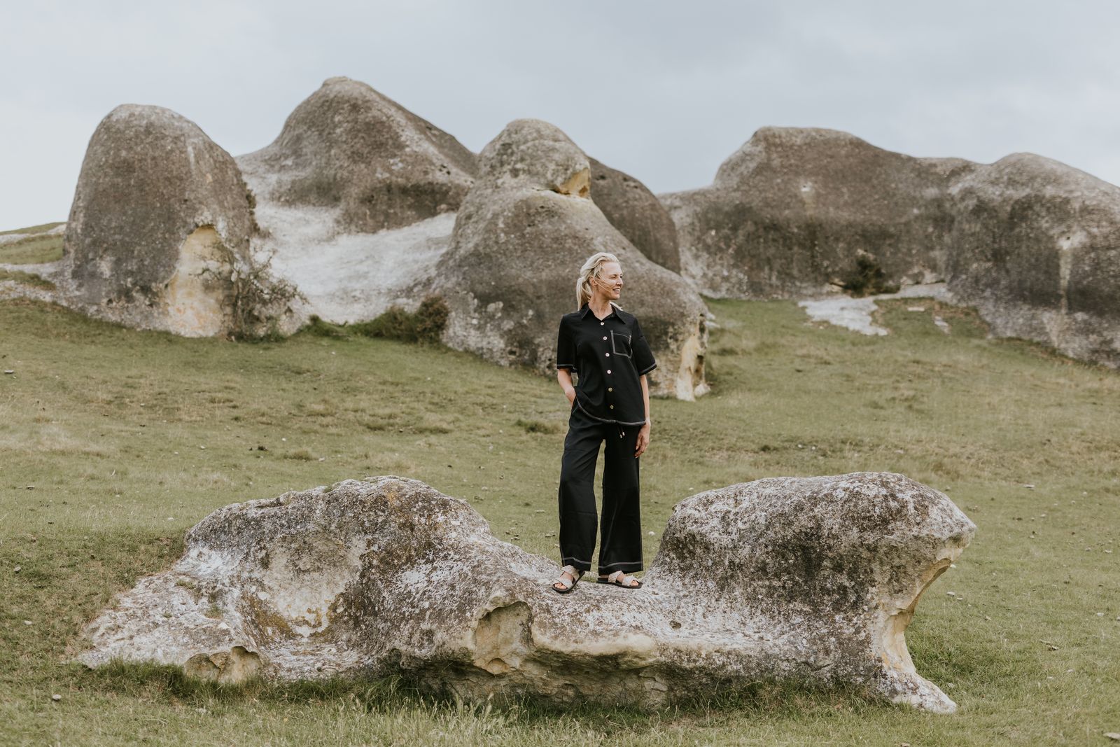 Moke Bowie Pants | Black