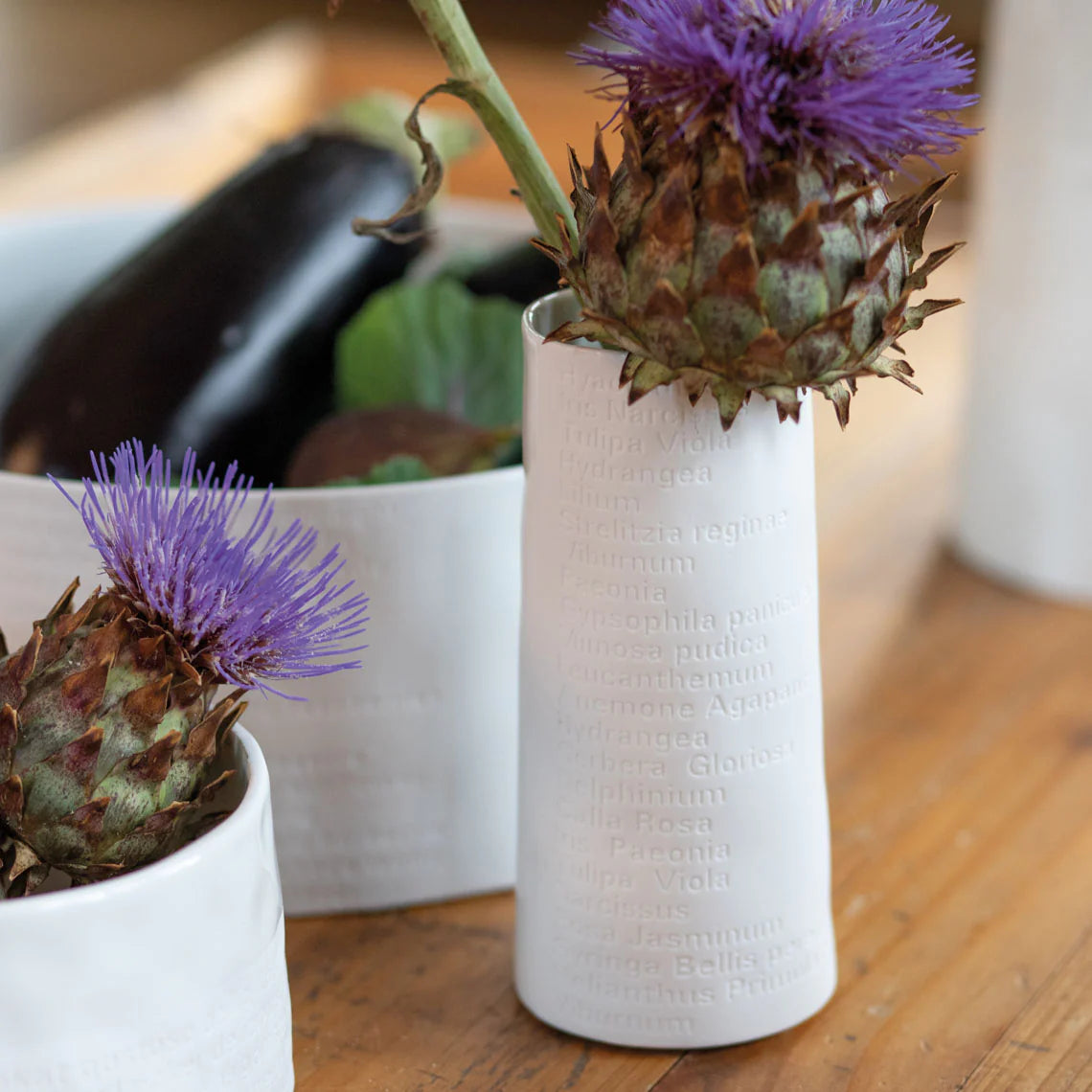 A Poetic Space Porcelain Vase | White 15cm