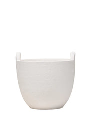 Rene 2 Handle Planter | White