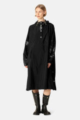 Ilsa Jacobsen Poncho Raincoat | Black