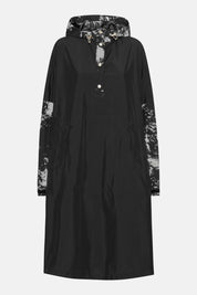 Ilsa Jacobsen Poncho Raincoat | Black