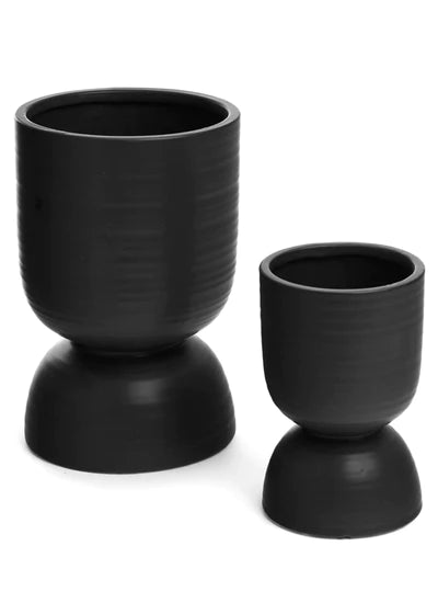 Flower Systems Roy Planter/Black Large