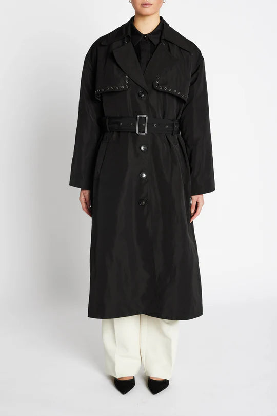 Bruuns Bazaar Reginae Zandie Coat | Black