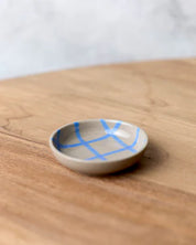 Robert Gordon Coastal Junction 9cm Condiment Bowl | Stone Blue Handbrush