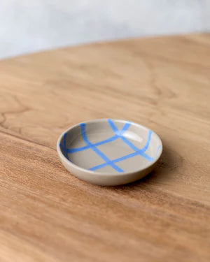 Robert Gordon Coastal Junction 9cm Condiment Bowl | Stone Blue Handbrush