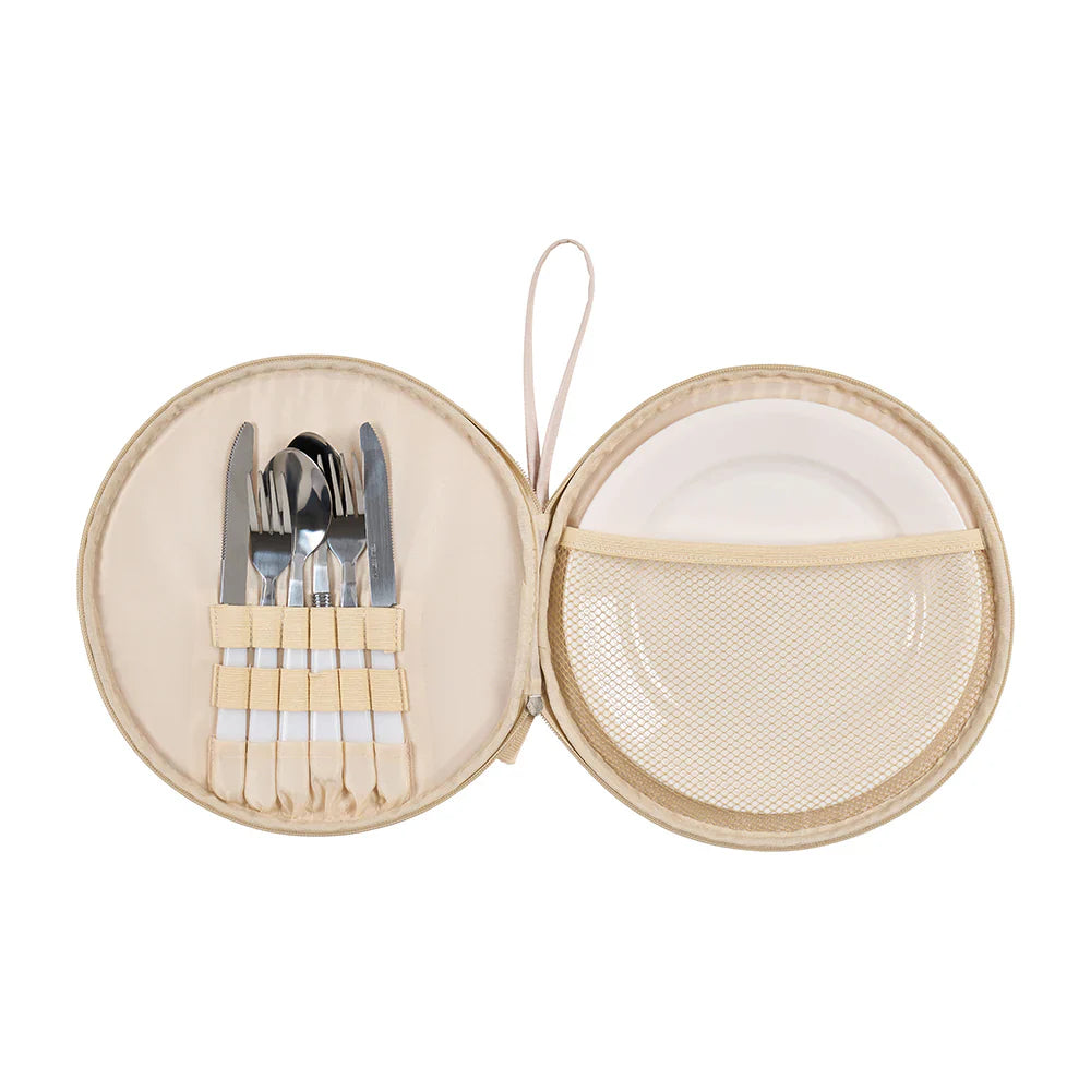 Annabel Trends Picnic Round Plate Set |  Native Set Of 2