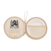 Annabel Trends Picnic Round Plate Set |  Native Set Of 2