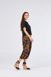 Au Hasard D'un Voyage Frill Seeker Short Cardi | Black