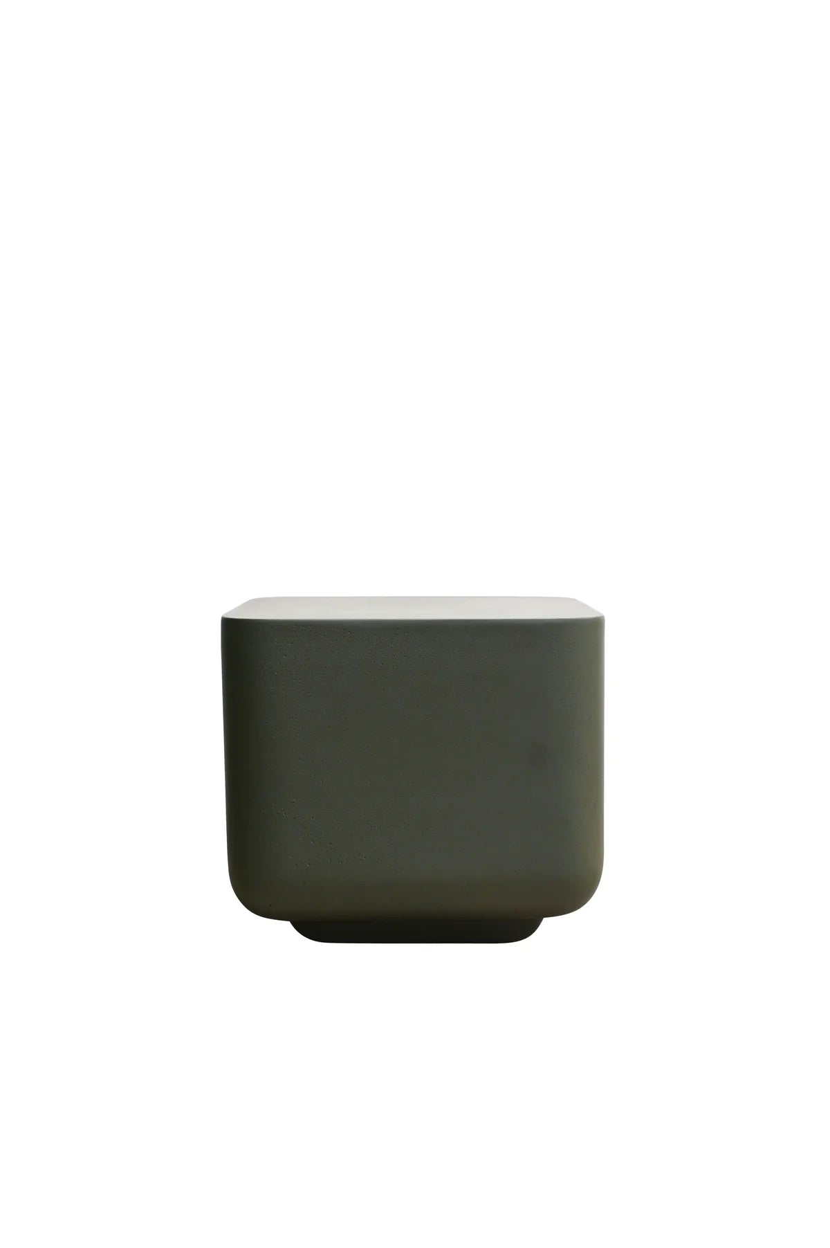 Vista Bowie Square Side Table | Army Green