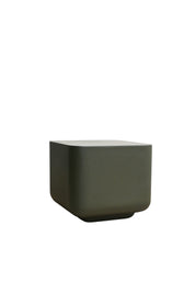 Vista Bowie Square Side Table | Army Green