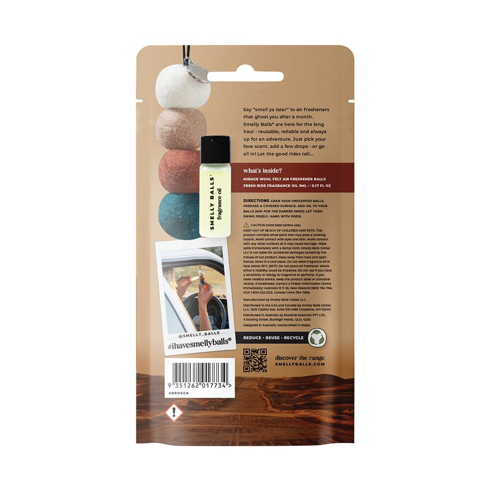 Smelly Balls Air Freshener Set Mirage | Fresh Ride