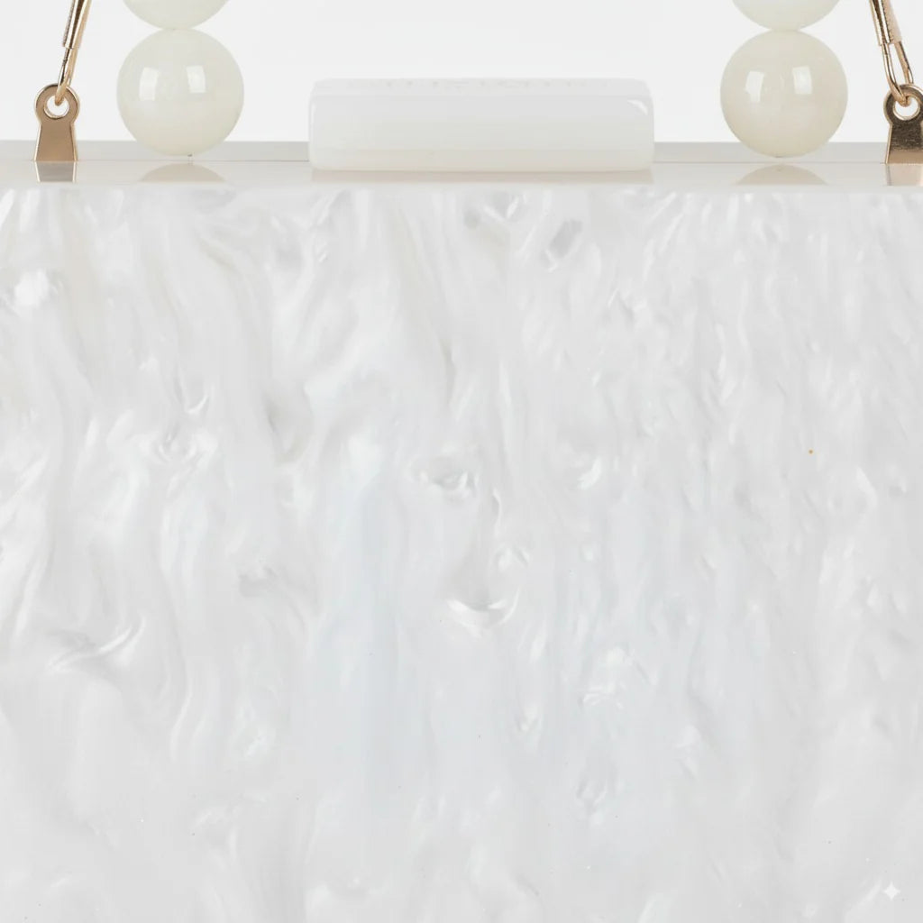 Blair Acrylic Bag | White