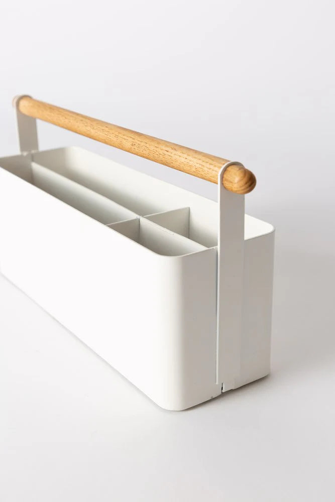 Saffron Inc Kobe Organizer Large | White