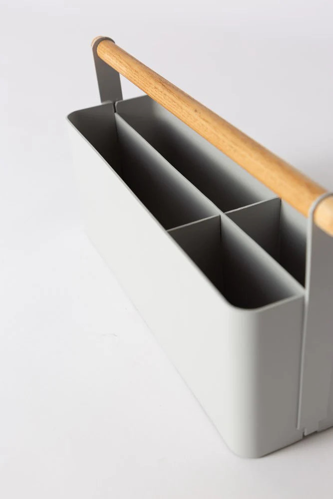 Saffron Inc Kobe Organizer Large | Warm Grey