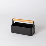 Saffron Inc Fuji Small Storage Box | Black