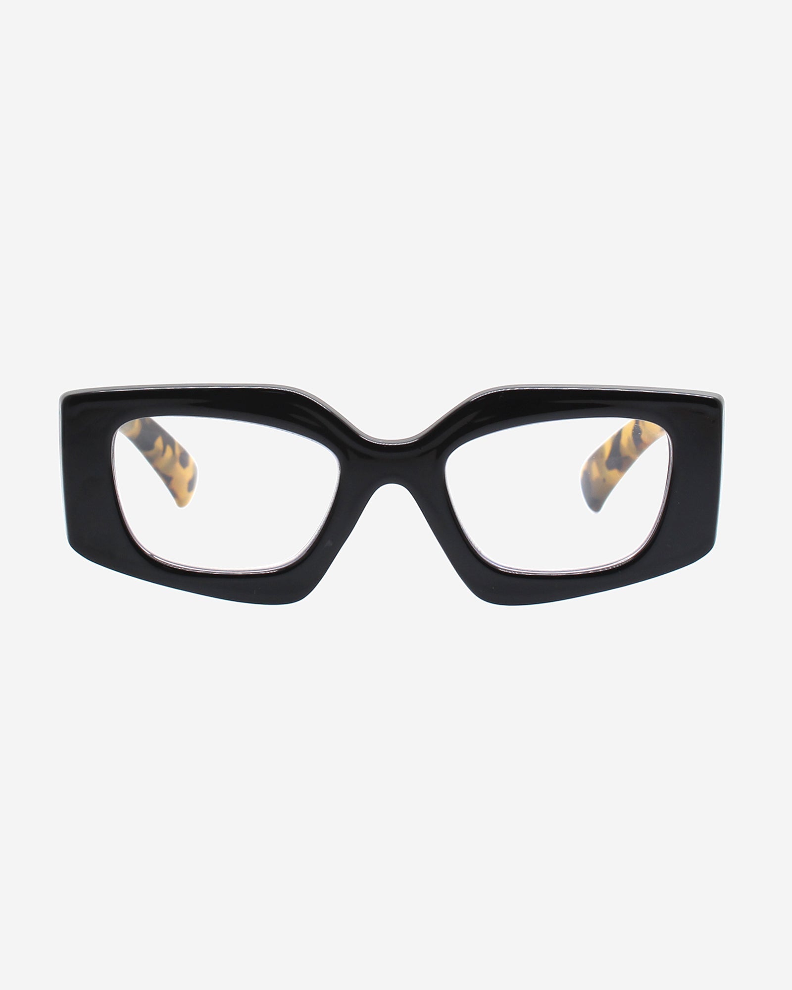 Reality Shelley Reading Glasses | Black Turtle