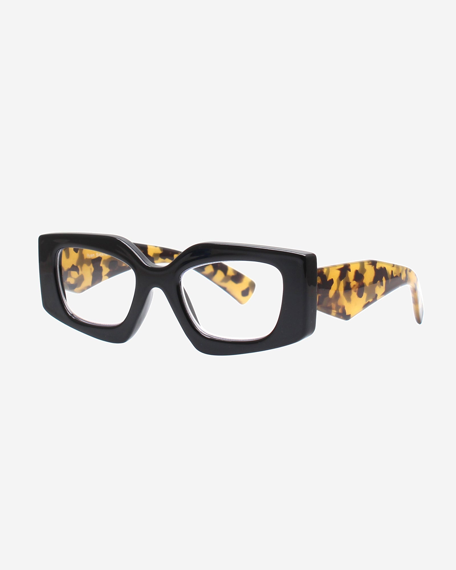 Reality Shelley Reading Glasses | Black Turtle