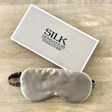 Silk Sensation 100% Silk Eye Mask | Taupe