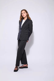 Neris Hepburn Pant | Ebony Stripe