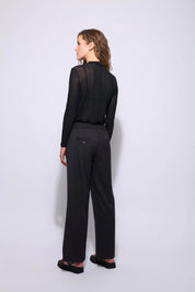 Neris Hepburn Pant | Ebony Stripe