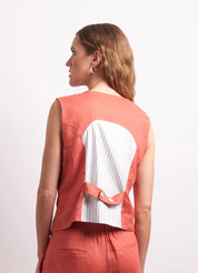 Neris High Life Vest | Paprika