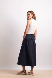 Neris The Crush Shell Top | White