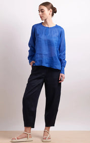 Neris Seamed Pant | Indigo