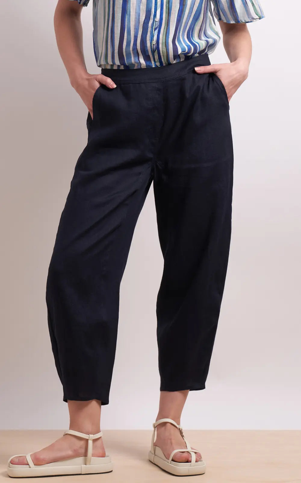 Neris Seamed Pant | Indigo