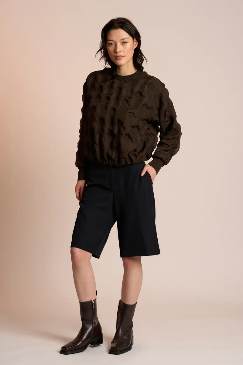 Neris Bubble Top | Cacao