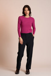Neris Arc Top | Fuchsia Red