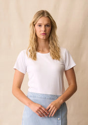 Neris Zoe Tee | White