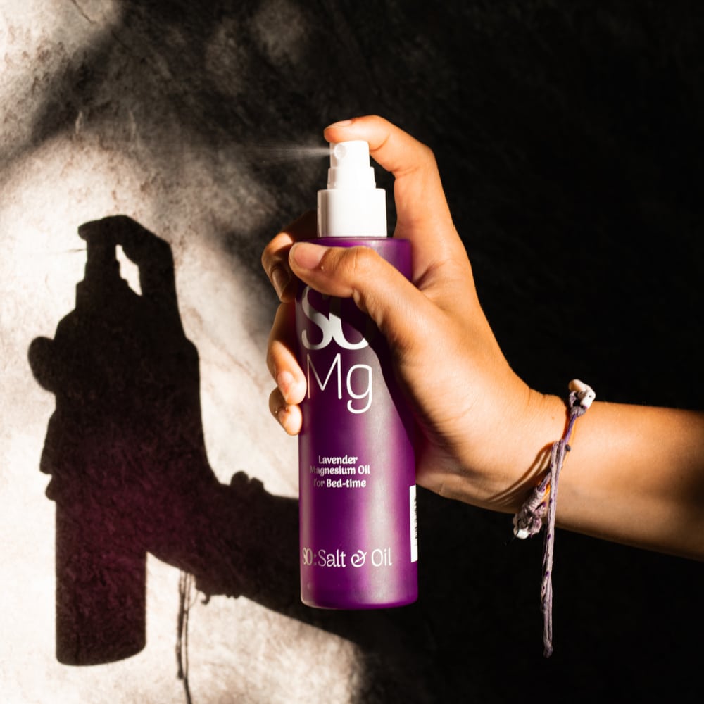 Lavender Magnesium Oil Spray Glass Bottle | 150ml