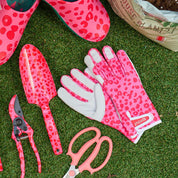 Sprout Goatskin Gloves | Cheetah Spot Pink
