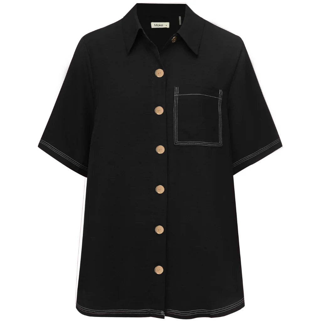 Moke Missy Shirt | Black