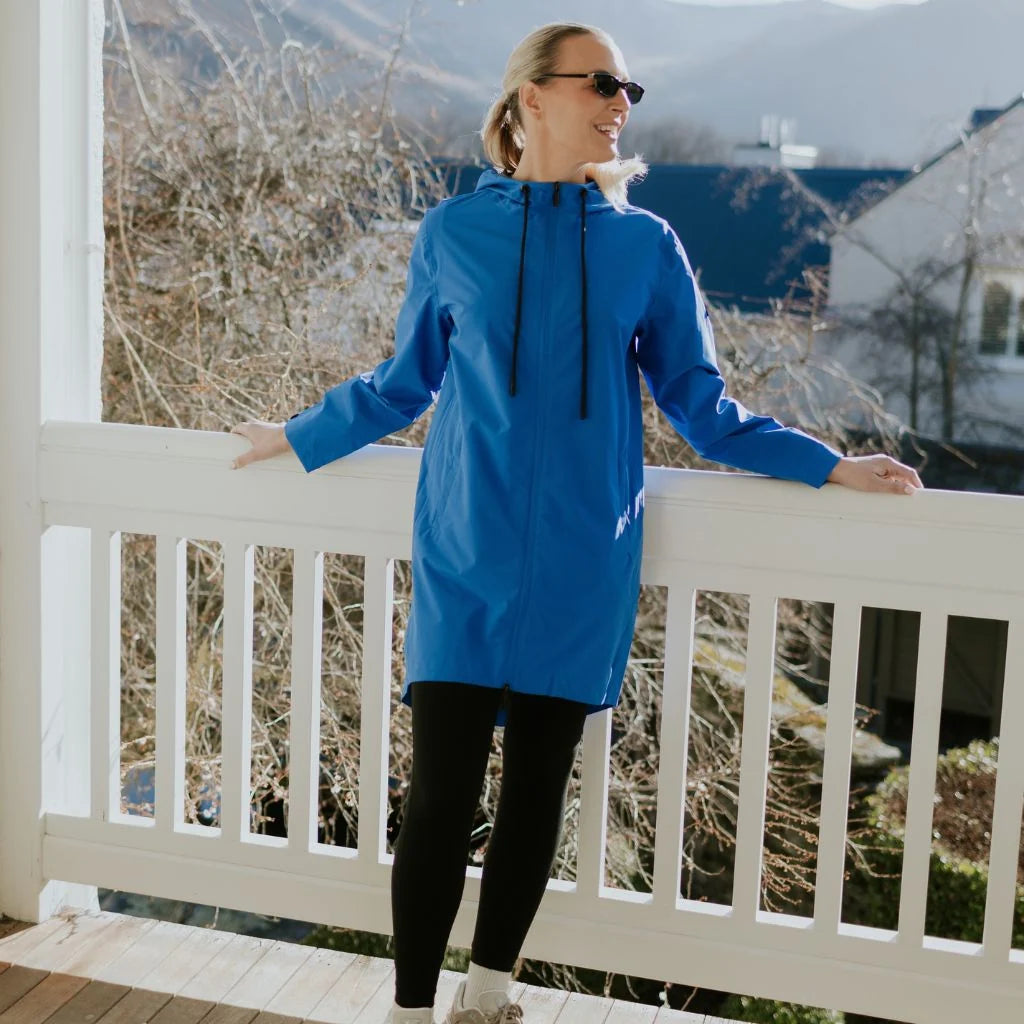 Moke Georgie Women's Rain Coat | Dazzling Blue