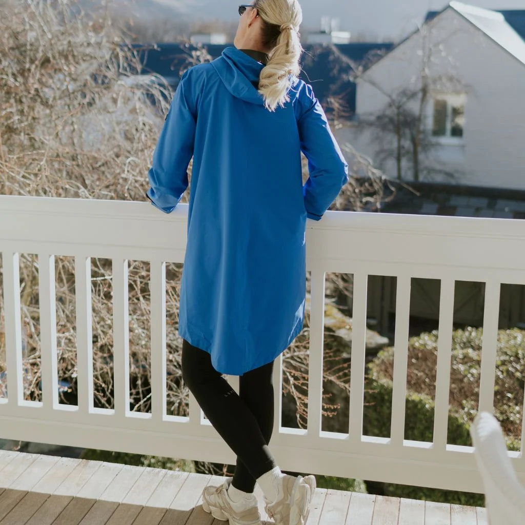 Moke Georgie Women's Rain Coat | Dazzling Blue