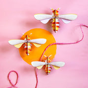 Studio Roof Wall Art Butterflies (A4) | Set of 3 Honey Bee