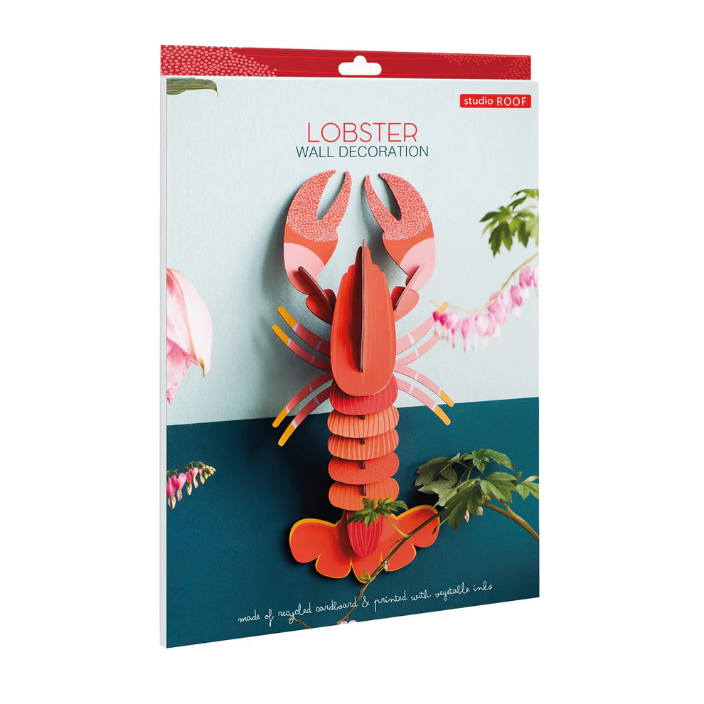 Studio Roof  Wall Art Sea Creatures (A4) | Lobster