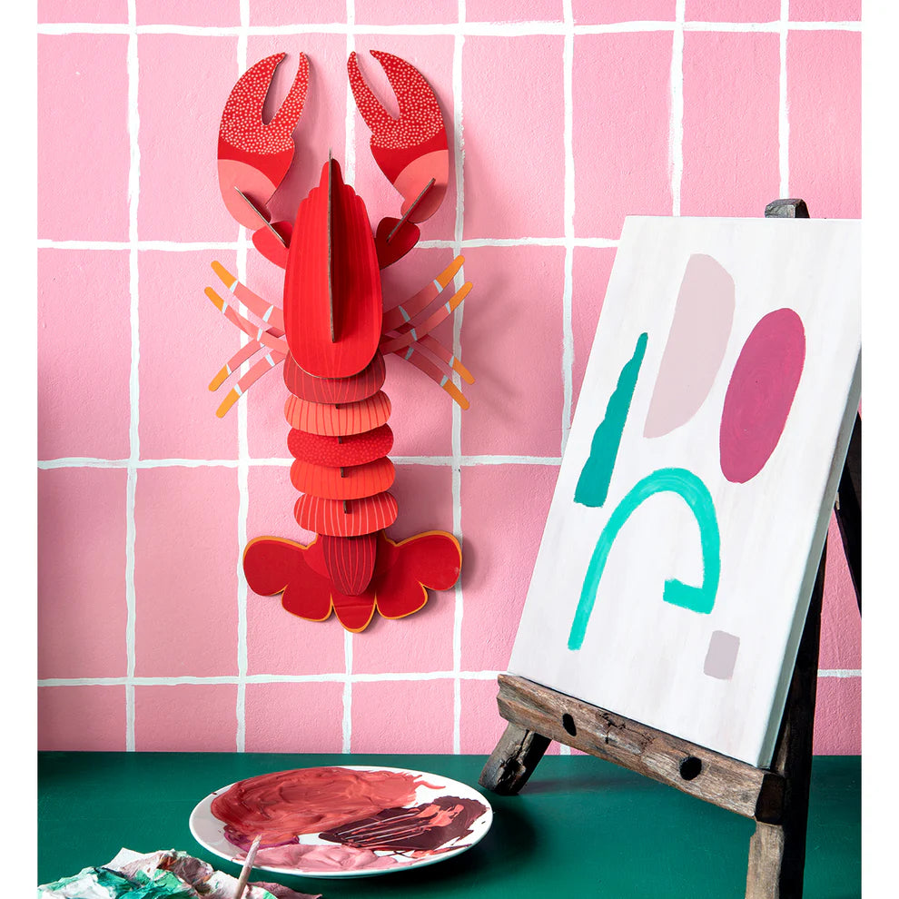 STUDIOROOF-WallArtSeaCreaturesA4_Lobster.05.webp