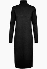 St Tropez Rollneck Dress | Black