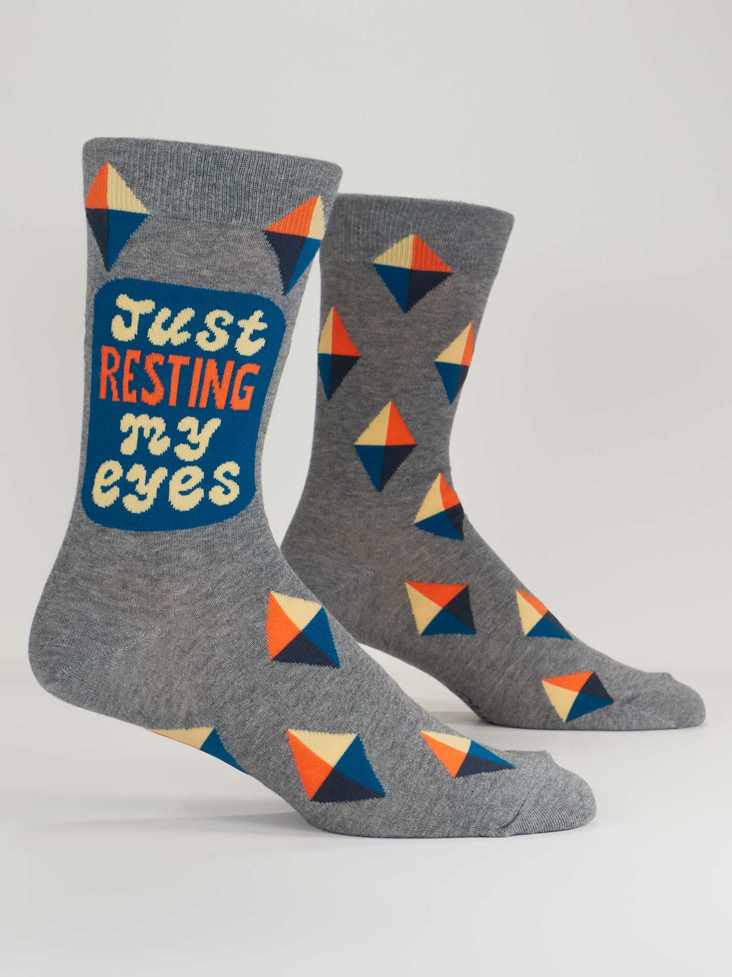 Blue Q Mens Socks | Just Resting My Eyes