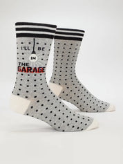 Blue Q Mens Socks | I'll Be In The Garage