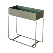 Saffron Inc Metal Planter Tall | Sage Green