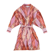 Sage x Clare Viola Jacquard Robe | One Size
